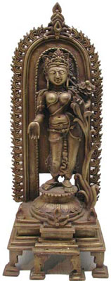 Bronze Lakshmi Sculpture