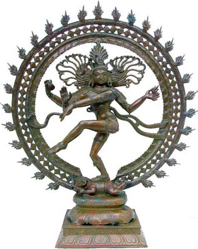 South Indian Bronze Nataraja Statue
