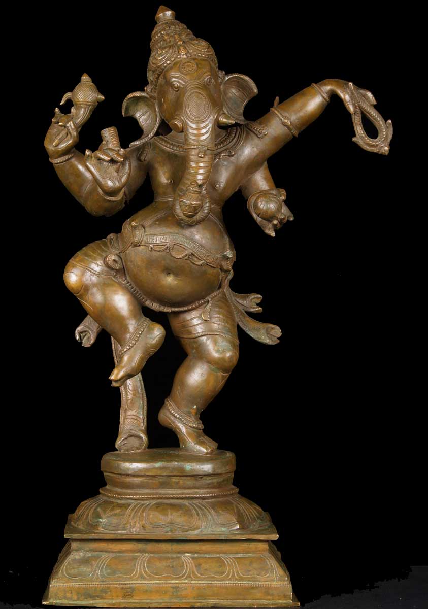 Dancing Ganesha Marble Dust Idol | Indian Hindu God | Crafts N Chisel –  Crafts N Chisel India