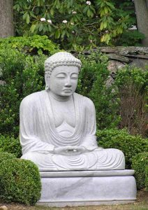 Large Meditating Japanese Garden Buddha Statue