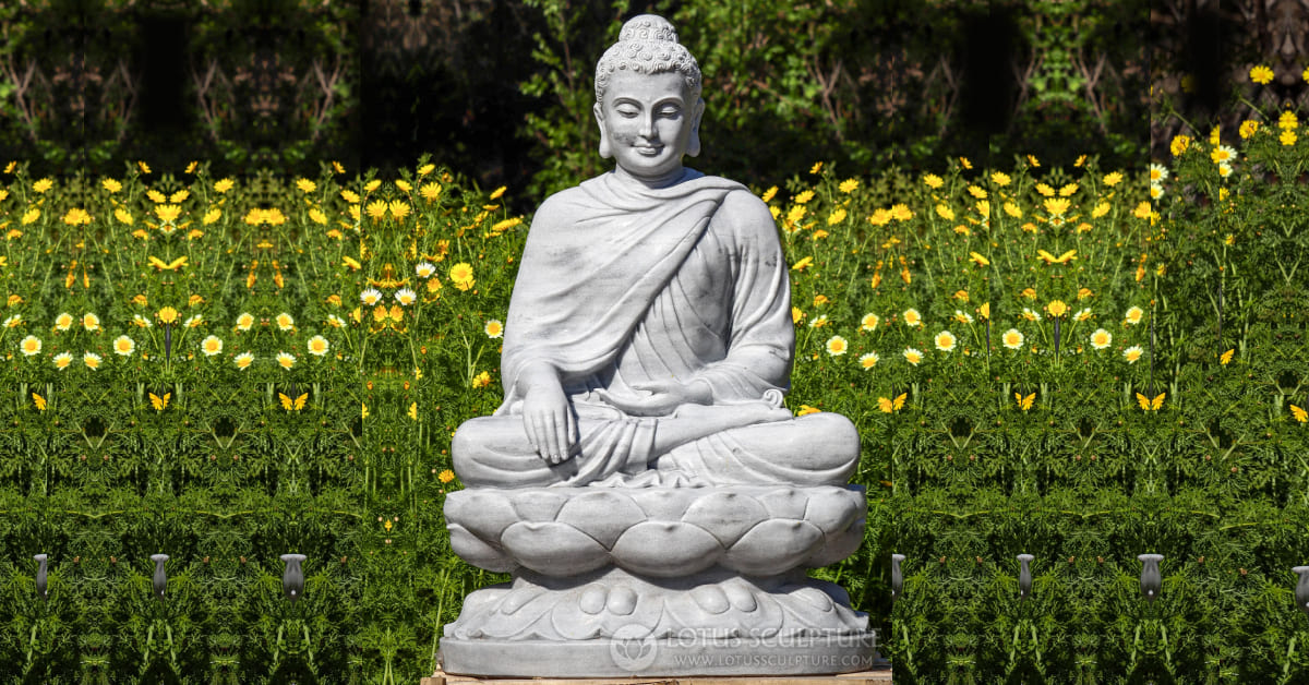 garden buddha statue