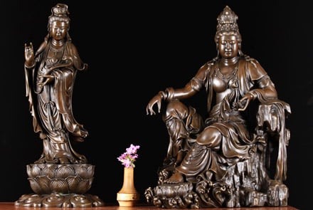 Buddhist statues