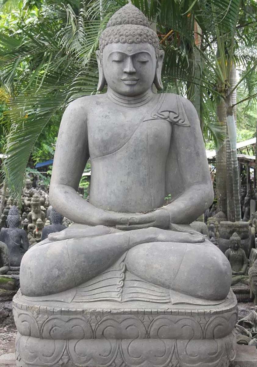 Large Meditating Garden Buddha Statue 90"