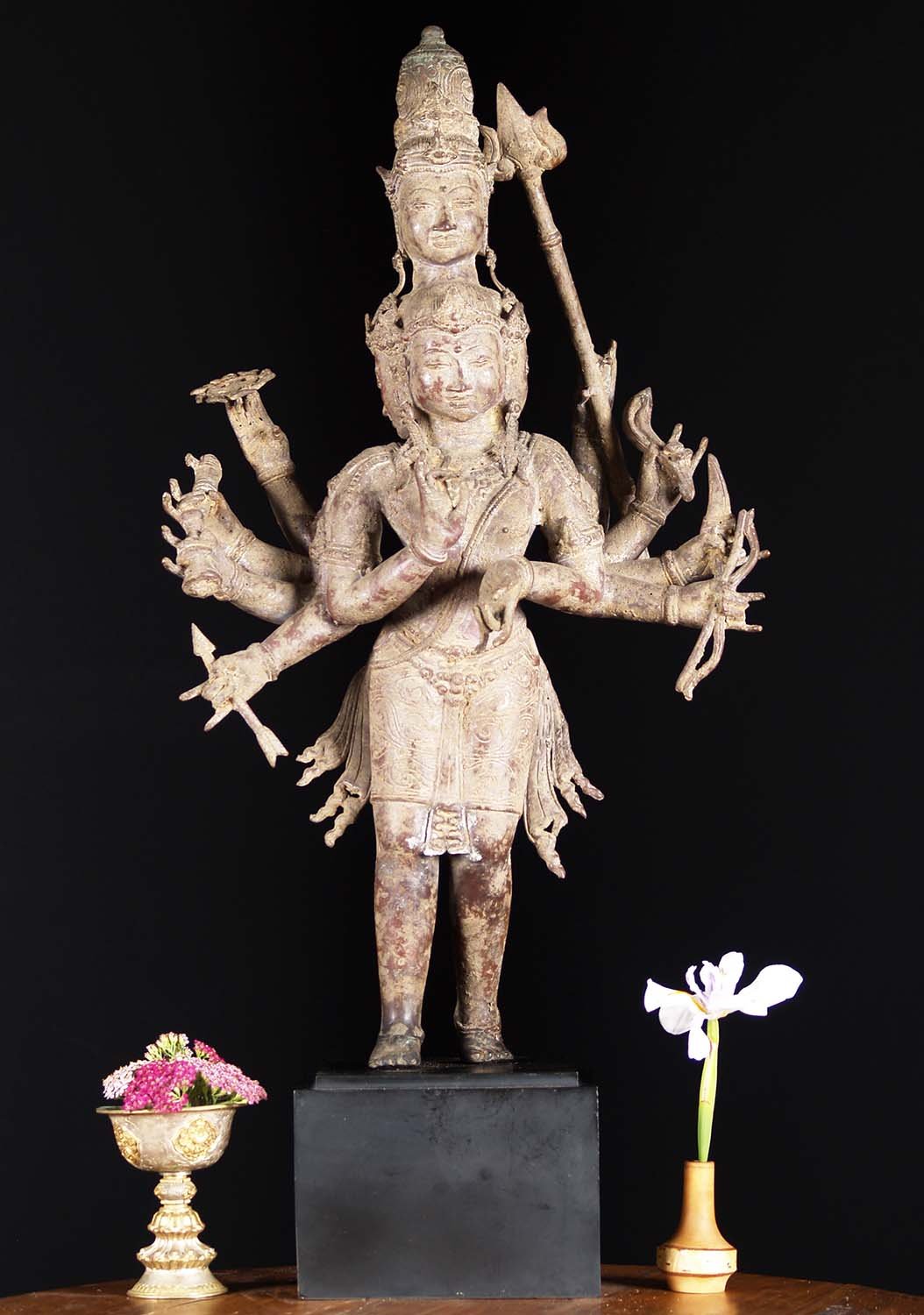 Brass Standing Arumurugan Statue 27"