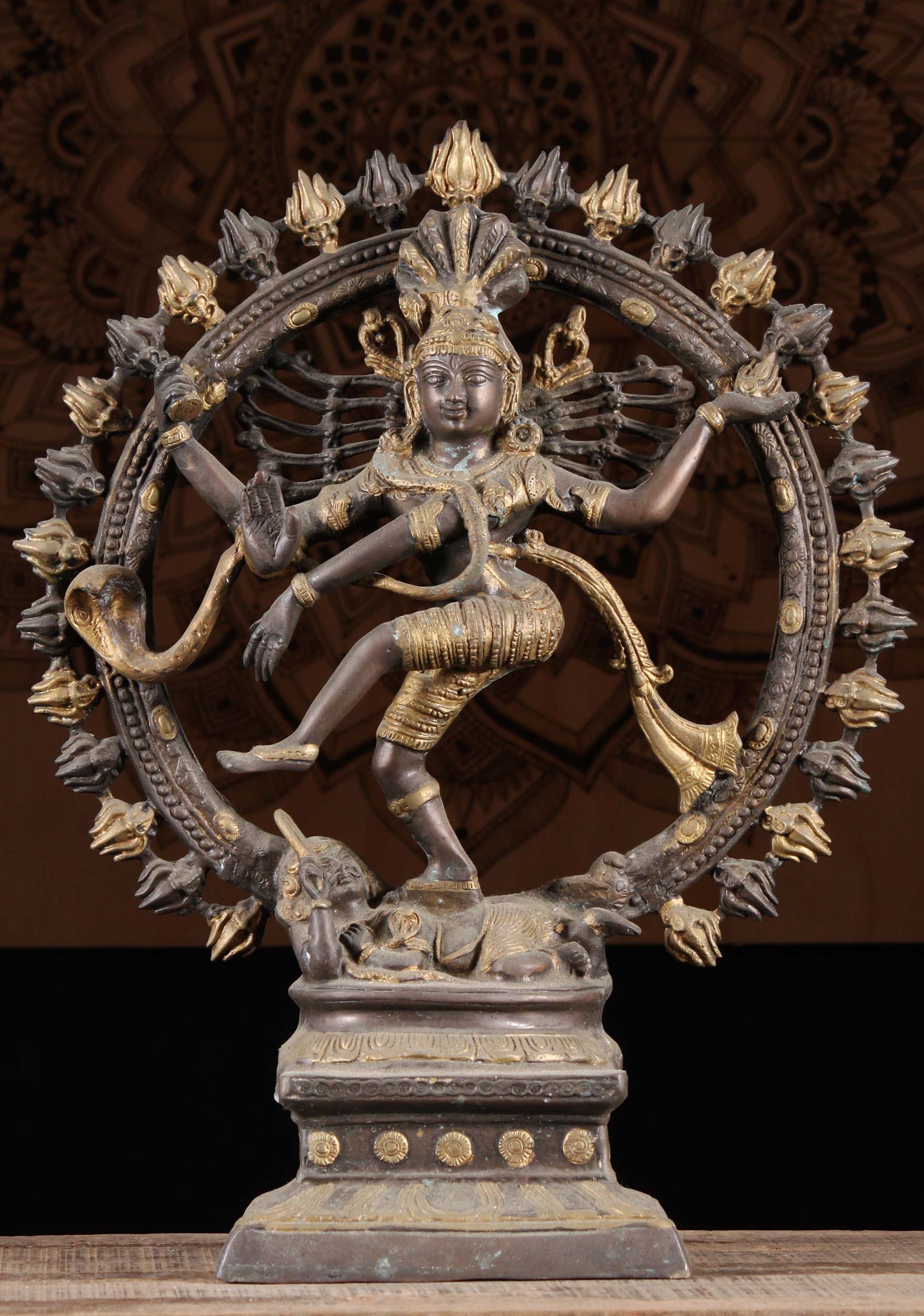 Sold Brass Nataraja Dancing Shiva Sculpture 25 1r10 Hindu Gods And Buddha Statues