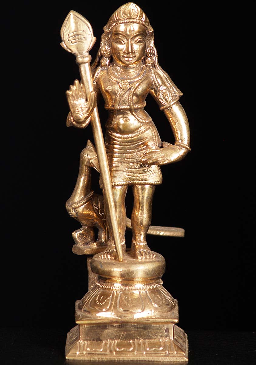 Bronze Bala Murugan Statue 6"