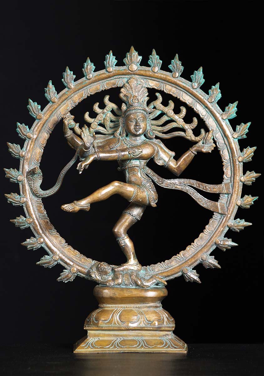 Bronze Dancing Shiva Nataraja 13"