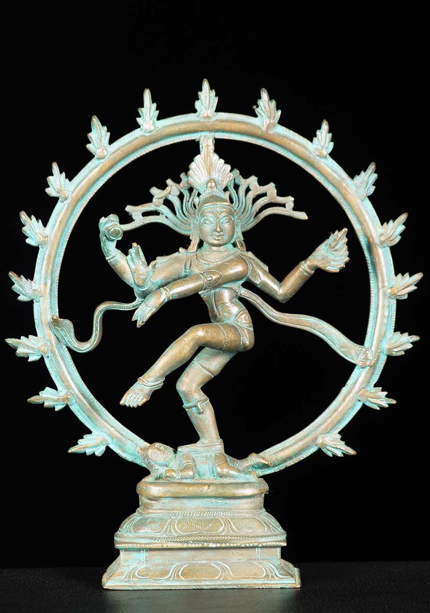 Bronze Small Nataraja Statue 10.5"