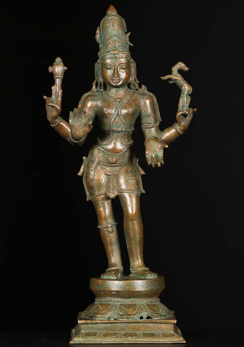 Bronze Shiva in the Abhaya & Varada Mudras 18"