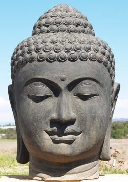 Buddha Face Fountain, Large Buddha Wall Panel Fountain