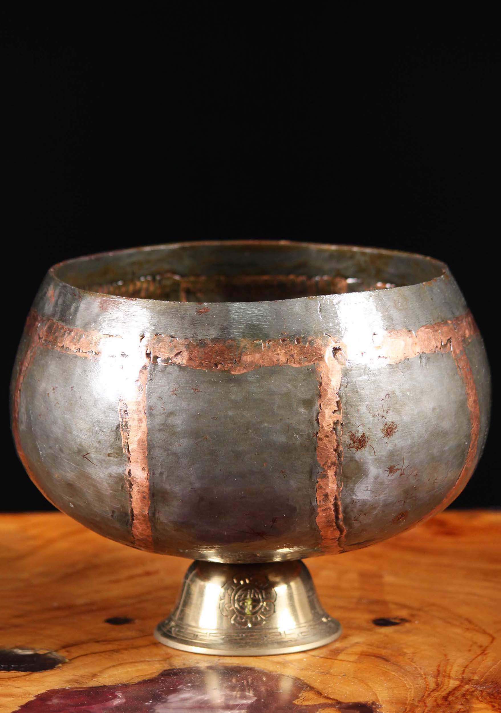 sold-medium-copper-buddhist-alms-bowl-5-1ab3-hindu-gods-buddha