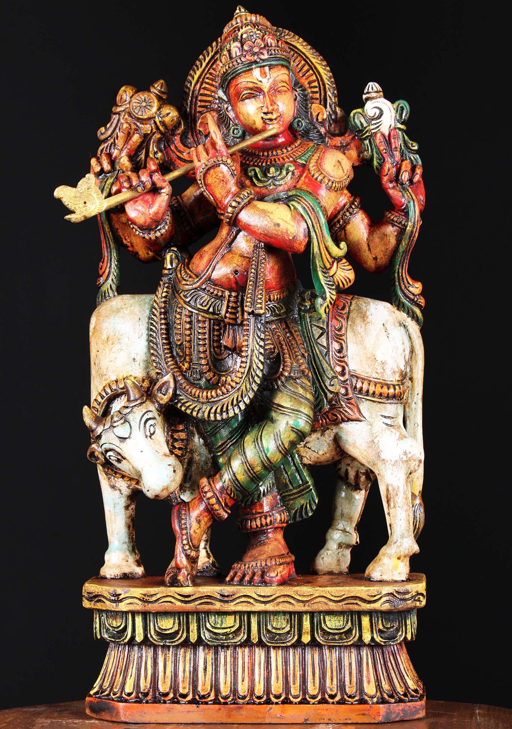 Colorful Venugopal Wood 24"