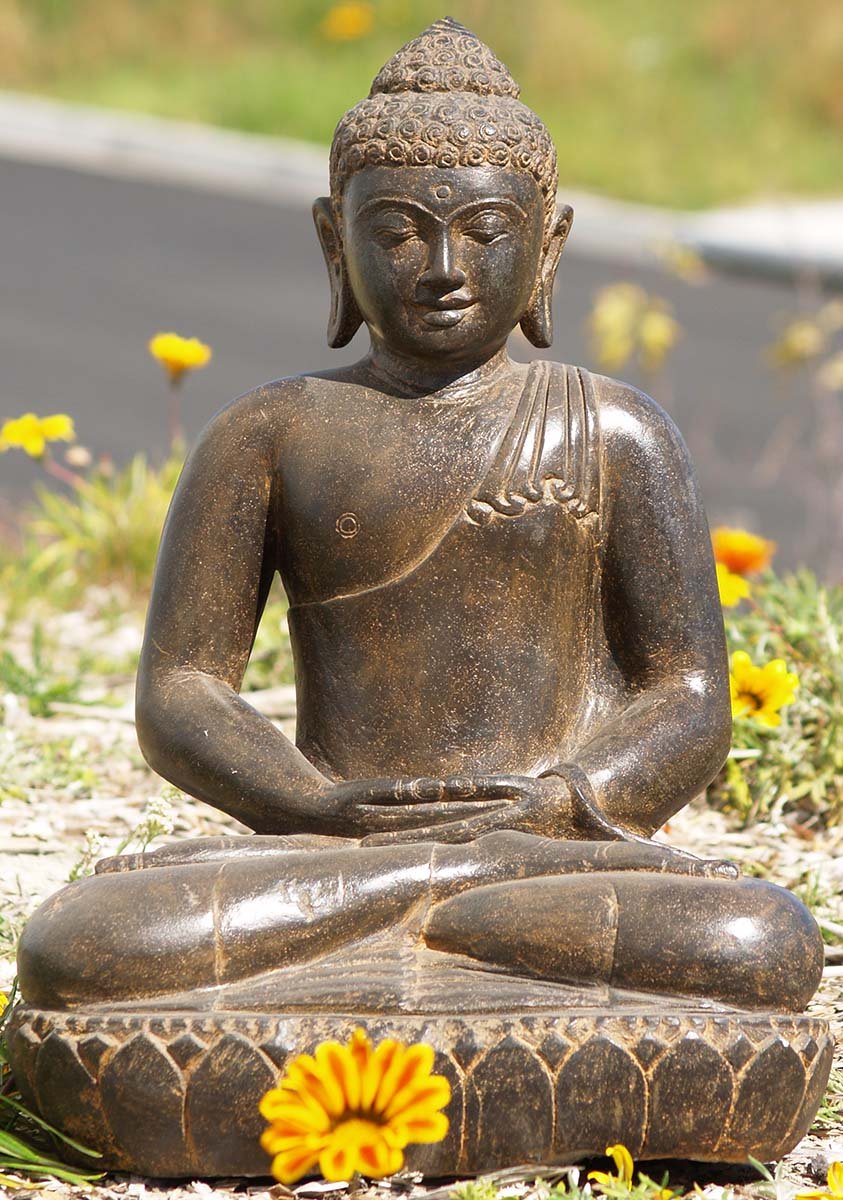 SOLD Meditating Buddha Statue 24