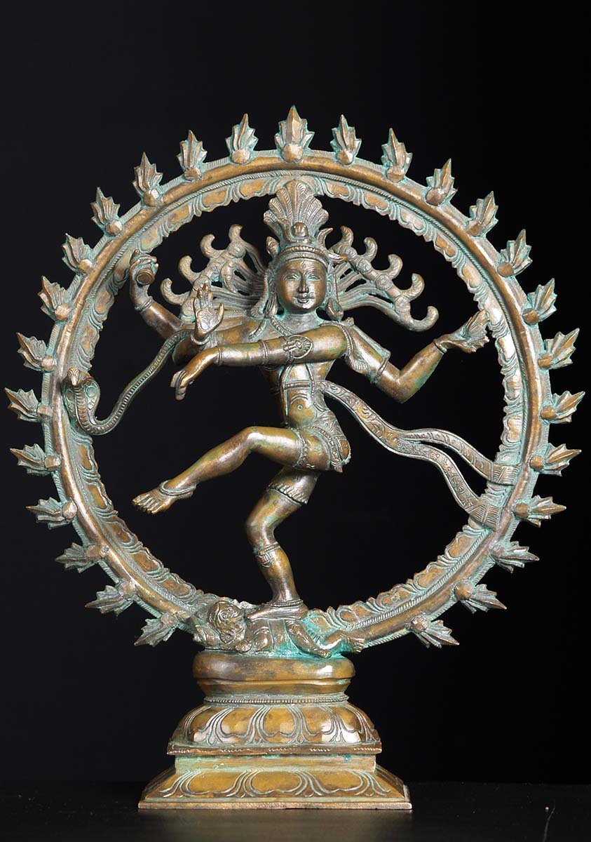 Nataraja Bronze Statue 13"