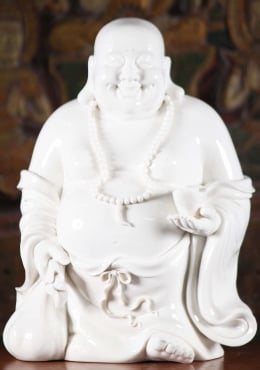 SOLD Large Fat & Happy Buddha Statue 72