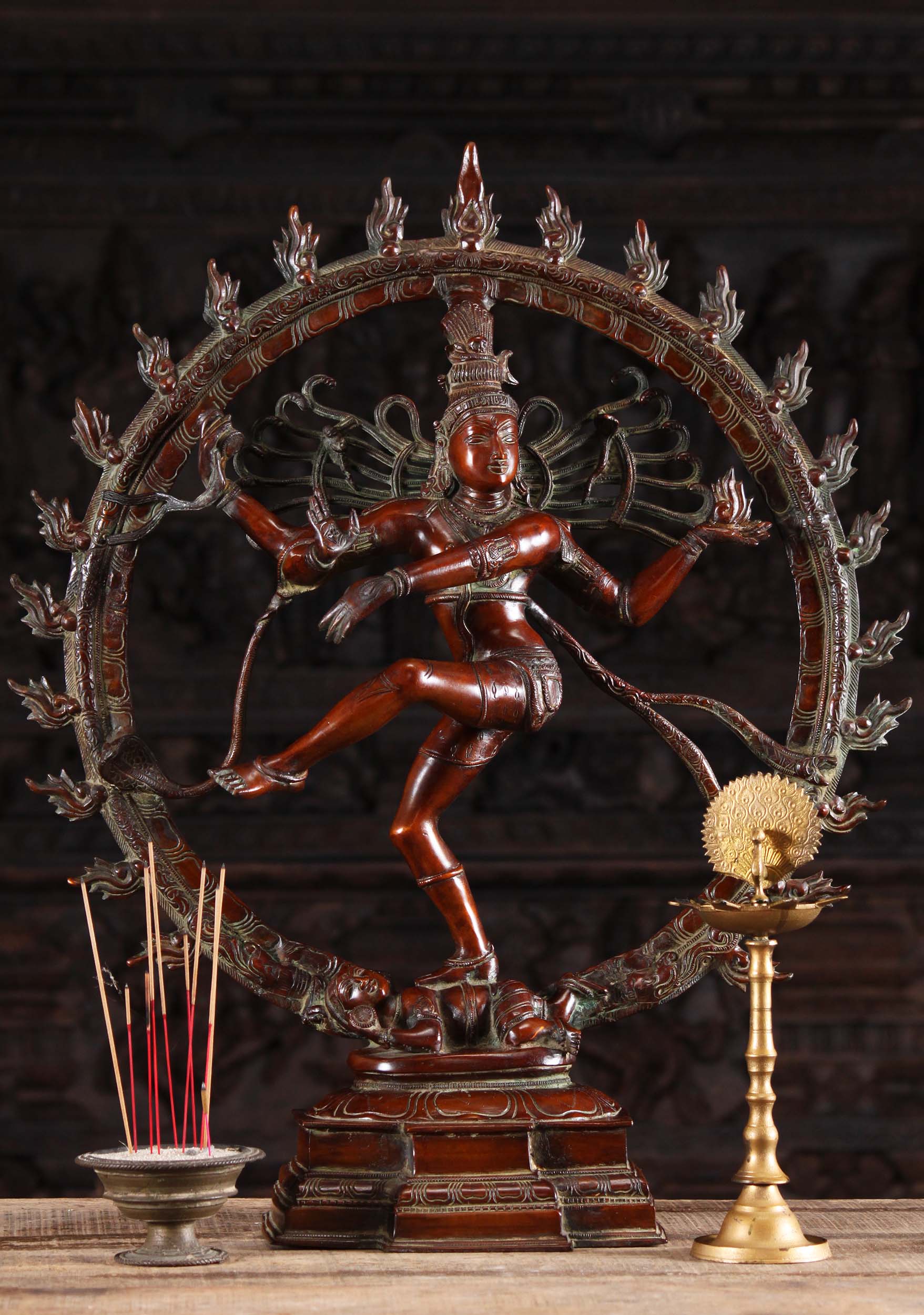 SOLD Brass Nataraja Dancing Shiva Sculpture Bs Z Hindu Gods Buddha Statues