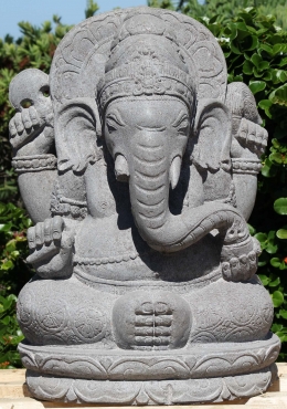 SOLD Marble Ganesh Sculpture 18