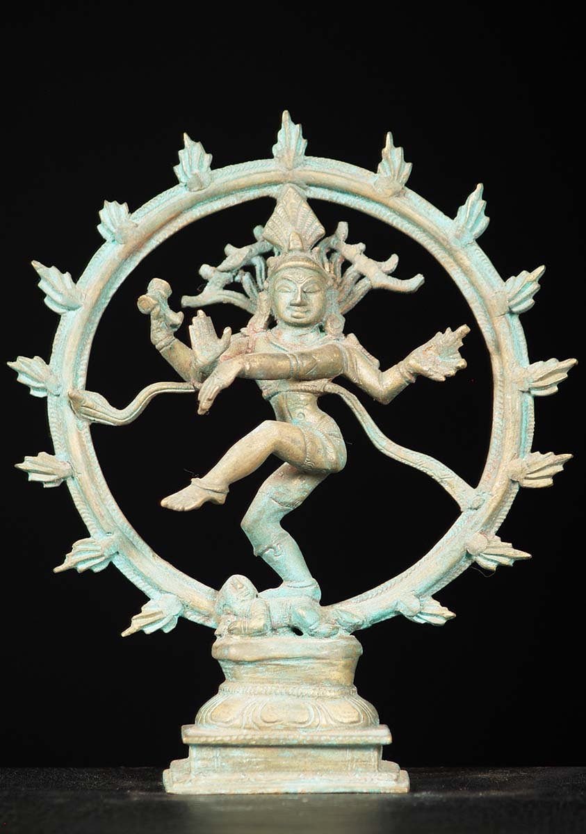 Bronze Small Dancing Nataraja 7"