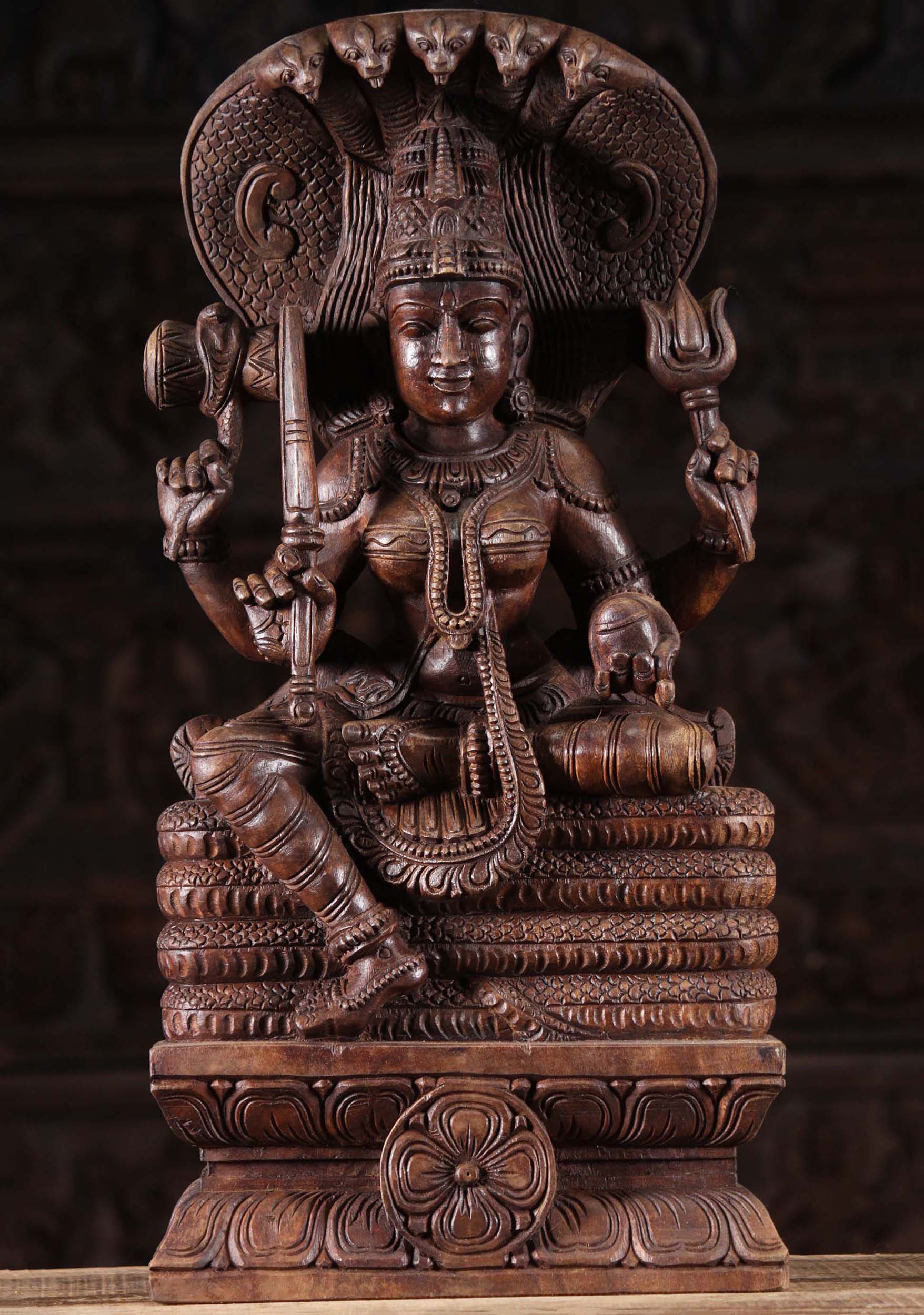 Brass Shiva as Ardhanari Divine Dance Statue: Union of Shiva & Shakti with  Crescent Moon 13