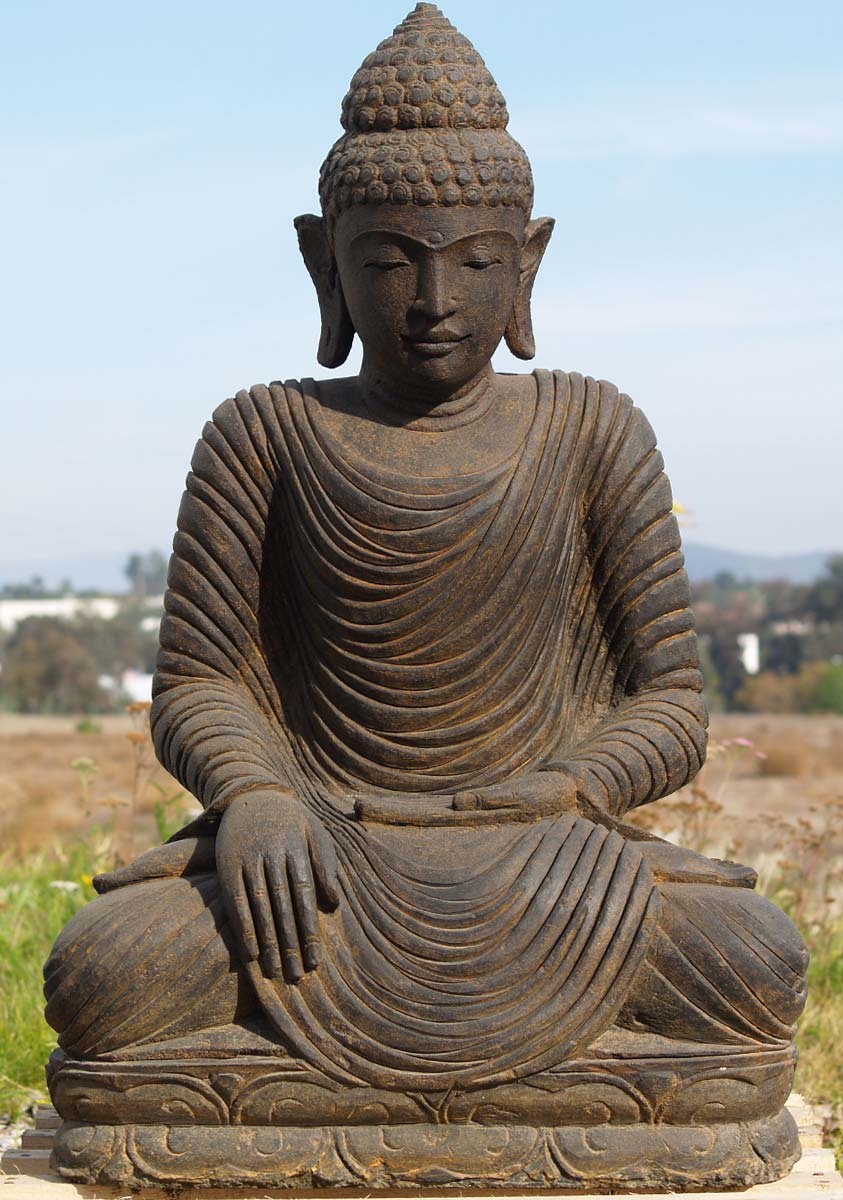 Earth Touching Buddha Statue 40"