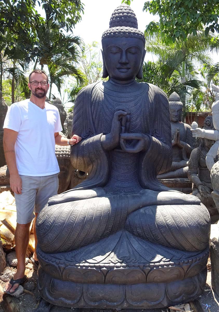 Amitaba Buddha in Dharmachakra Mudra 94"