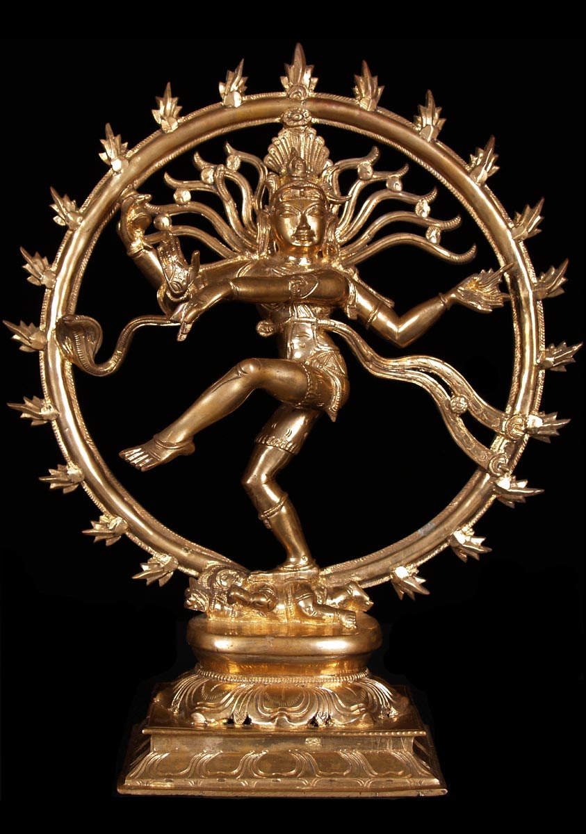 Bronze Nataraja Statue 13"