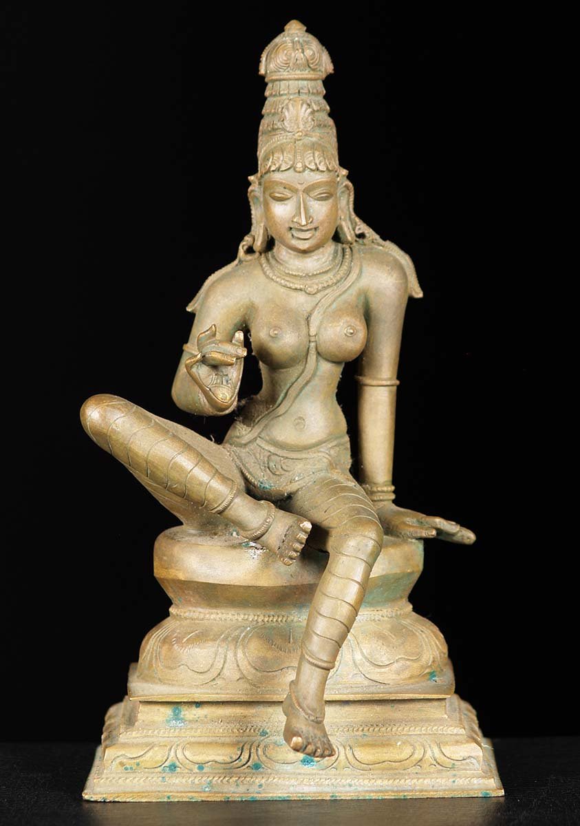 Bronze Bogashakti Statue 8"