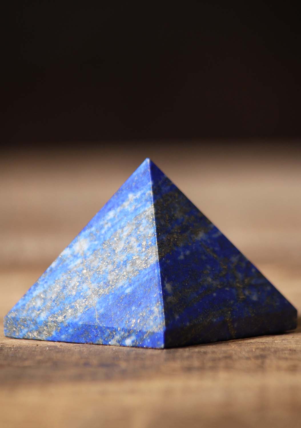 lapis lazuli pyramid