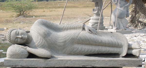 Reclining Buddha Statue 74"