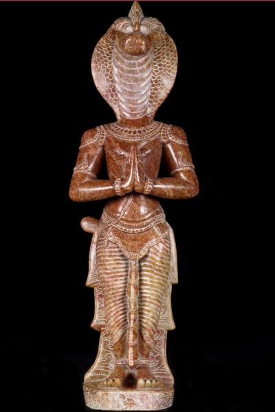 Rahu Statue One of the Invisible Planets 17"