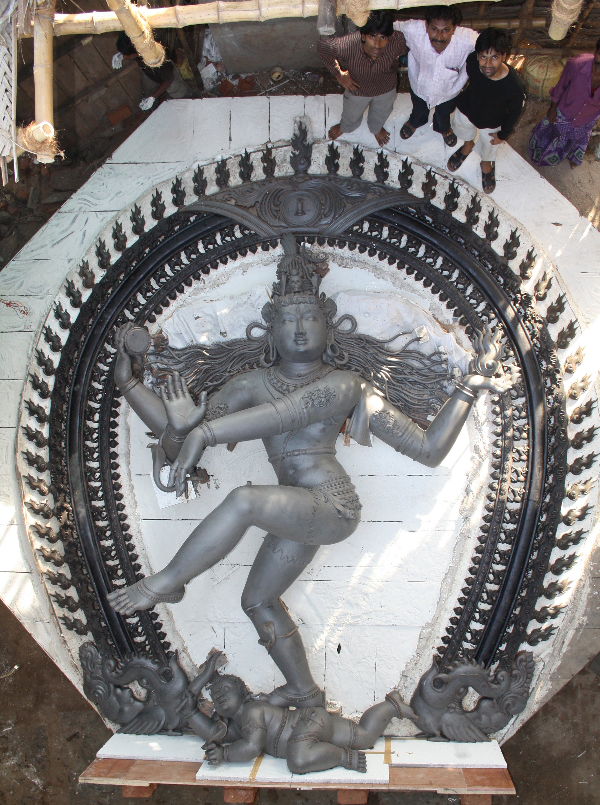 Wax Model for World Record 22' Nataraja