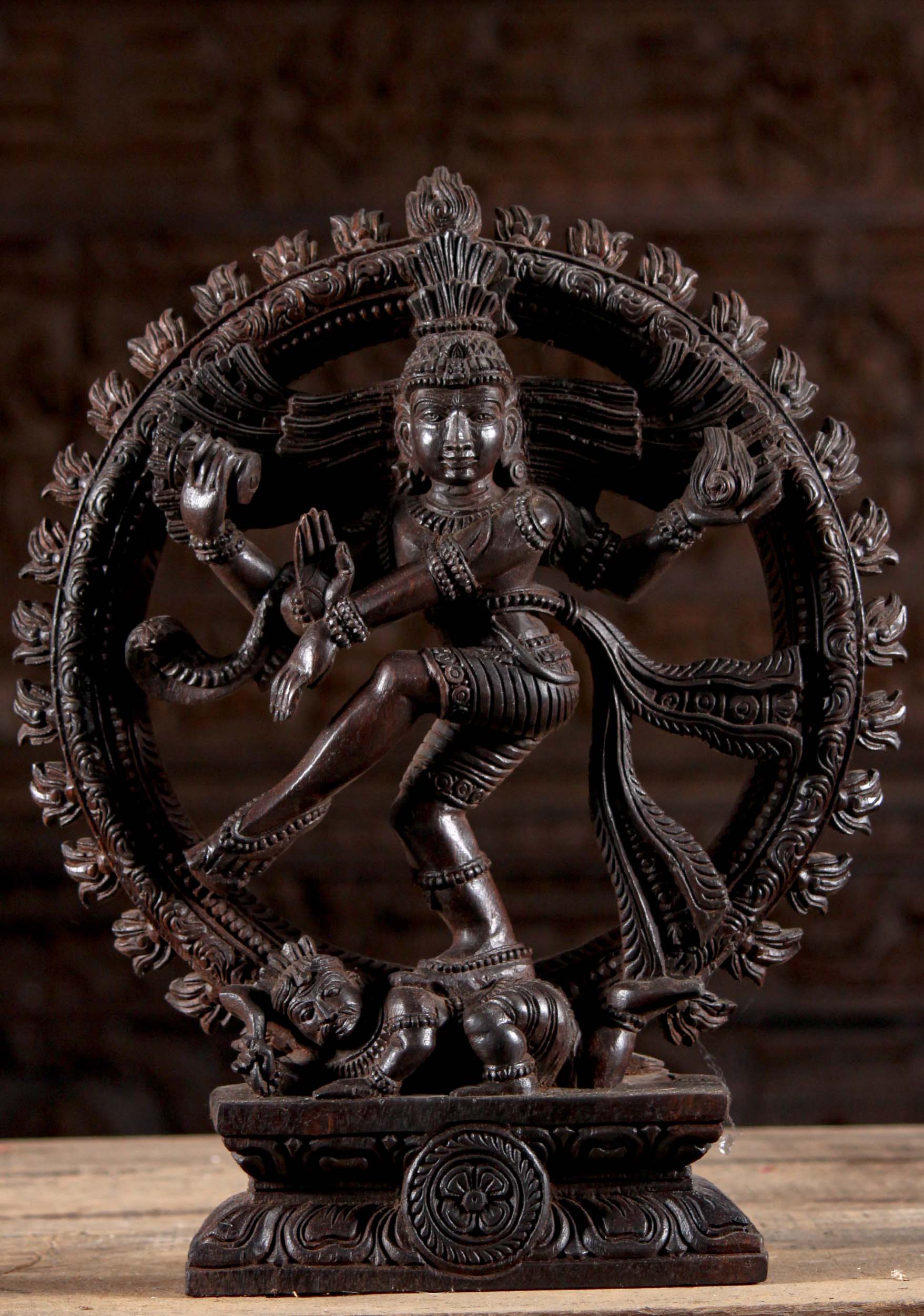 Shiva Nataraja in two-tone Bronze – The Garden of Light