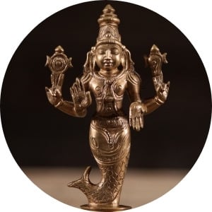 Matsya the Fish Avatar of Vishnu