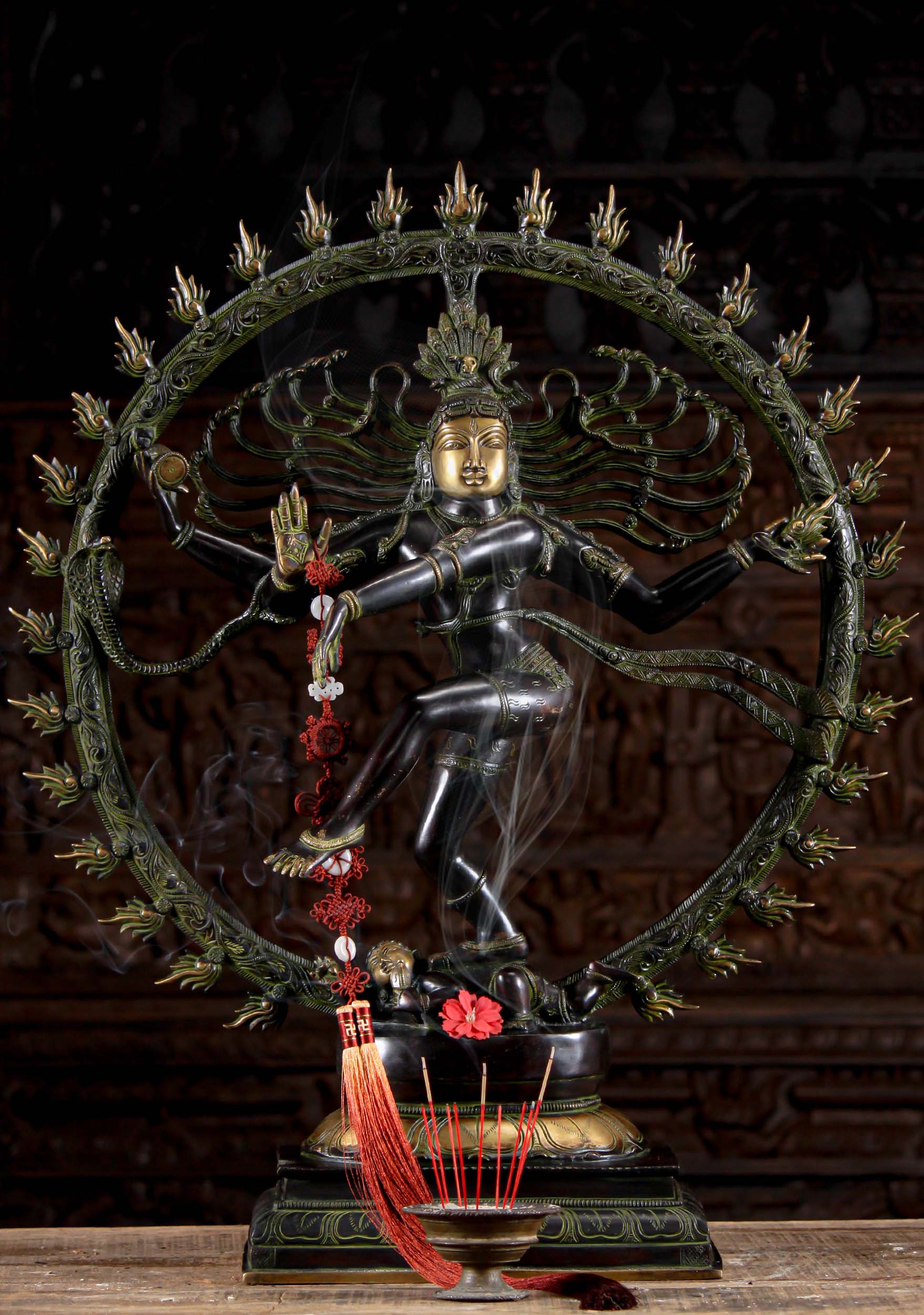 Hindu Goddess Lord Shiva Nataraja In Cosmic Dancer Pose Pendant – iBodhi.com