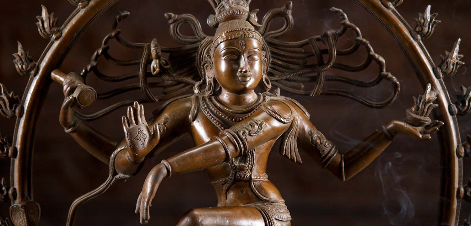 Indian Gilt Bronze Statue of Shiva Nataraja – Showplace