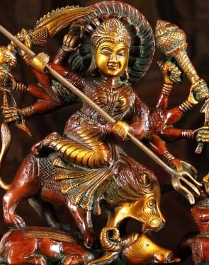 Hindu Goddess Durga the Unconquerable