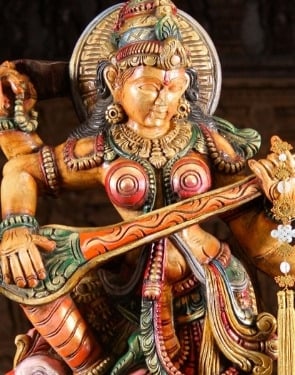 Hindu Goddess of Wisdom Saraswati