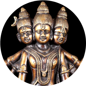 Dattatraya the sixth avatar of Vishnu