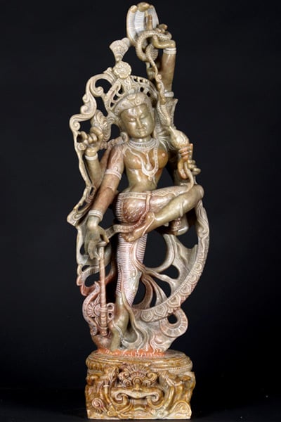 Masterpiece Dancing Ardhanari on Narsi Base 33.5"