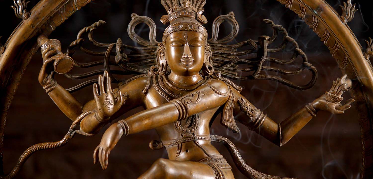 Shiva Nataraja in two-tone Bronze – The Garden of Light