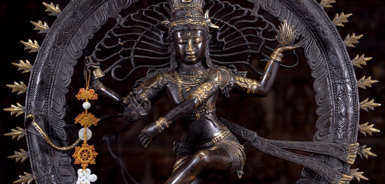 Indian Brass Dancing Shiva as Lord of Dance Nataraja with Fiery Arch and  Cobras Statue 27