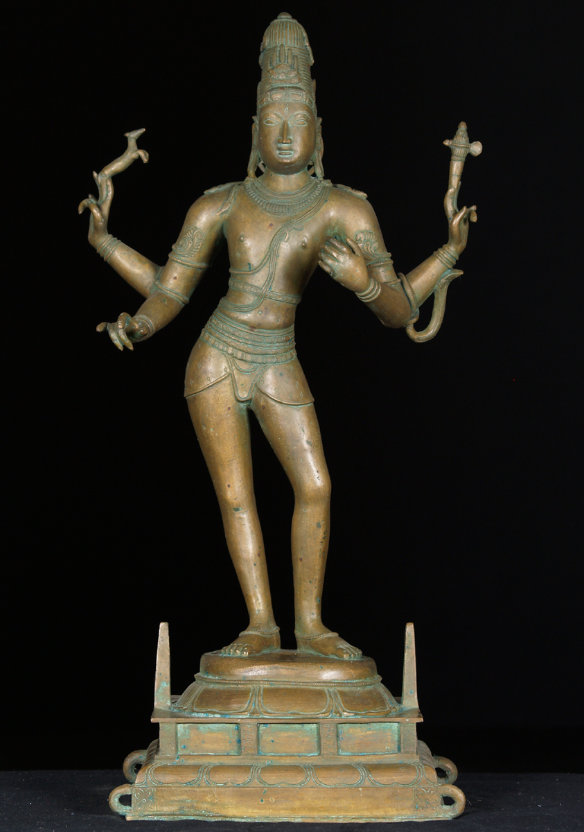 Bronze Shiva as Vinodhara 24"