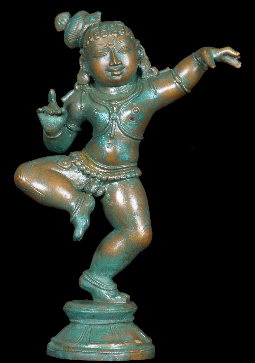 SOLD Bala Krishna or Baby Krishna Statue 9