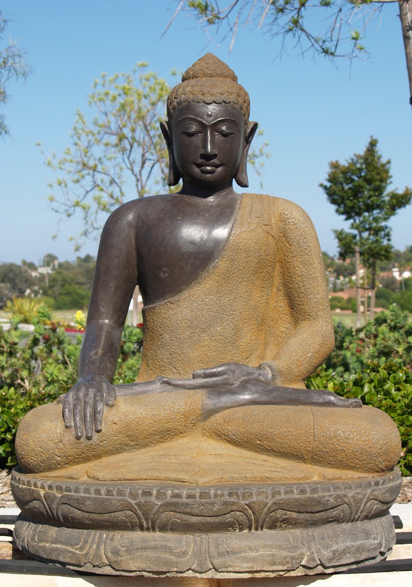 Earth Touching Buddha Statue 36"