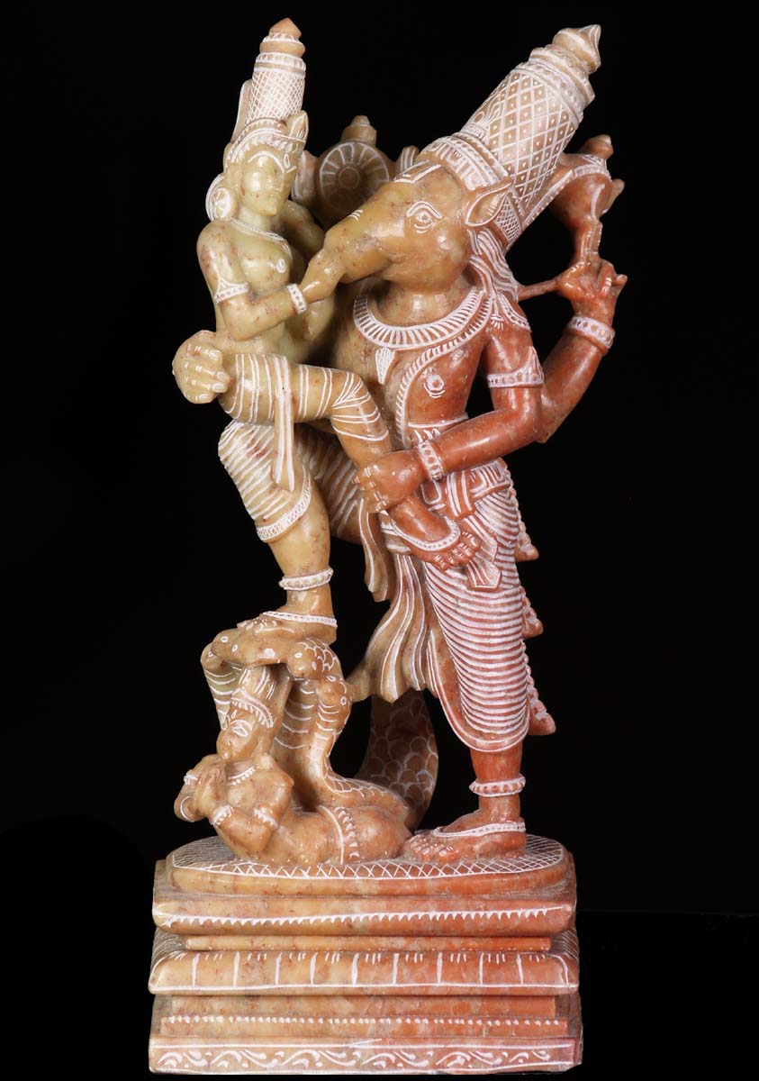 Varaha Rescuing Bhudevi from Hiranyaksha 11"