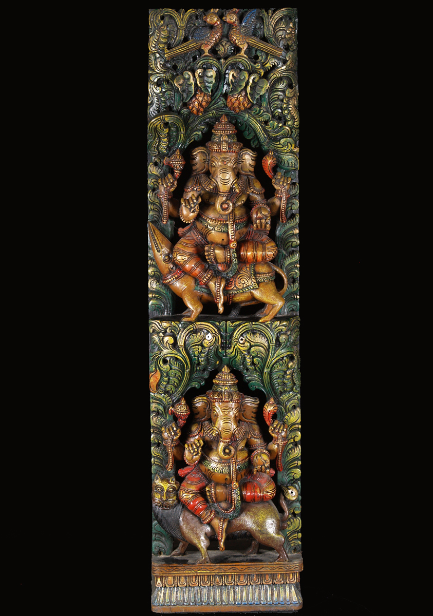 Double Ganesh Wall Panel in a Canopy 48"