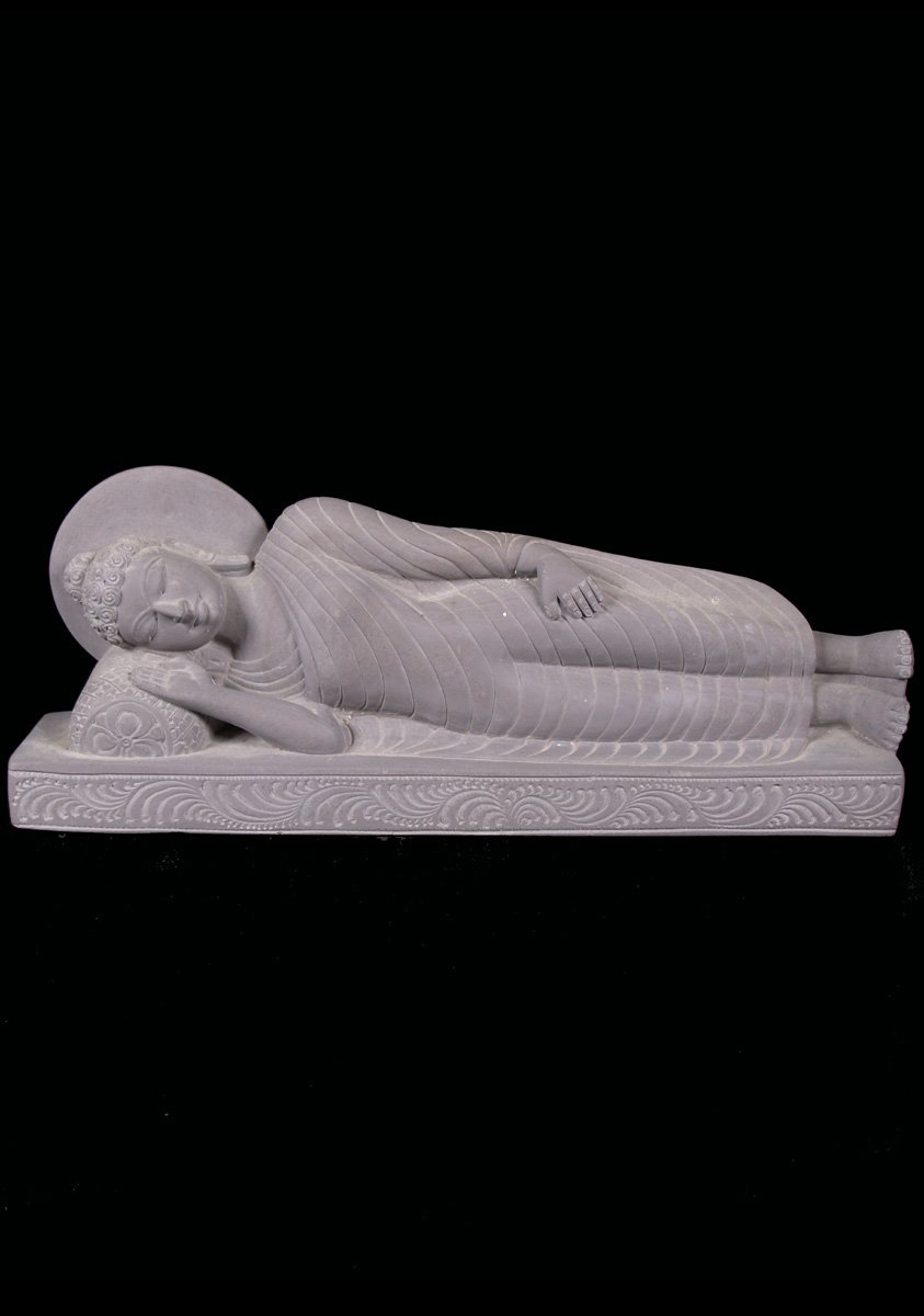 Buddha Marble Statue 15"