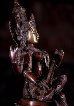 Saraswati Statues, Hindu Goddess Saraswati Sculpture