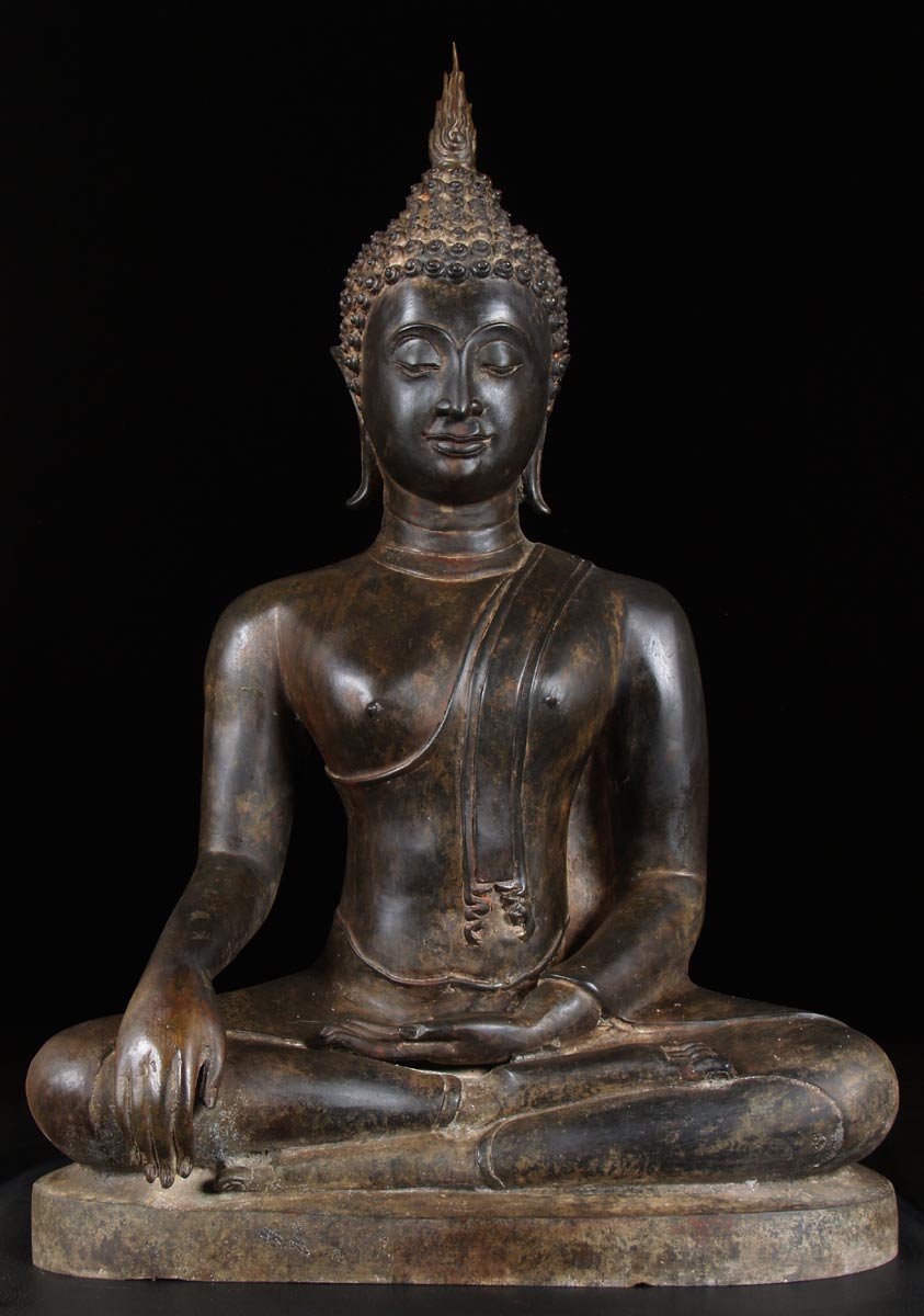 Earth Touching Buddha Statue 29"