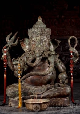 Buy Standing Ganesh Statue Lord Ganesha Good Luck God Home Online